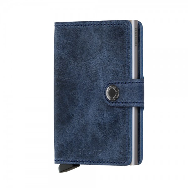 Secrid Miniwallet Kartenetui Vintage Blau 